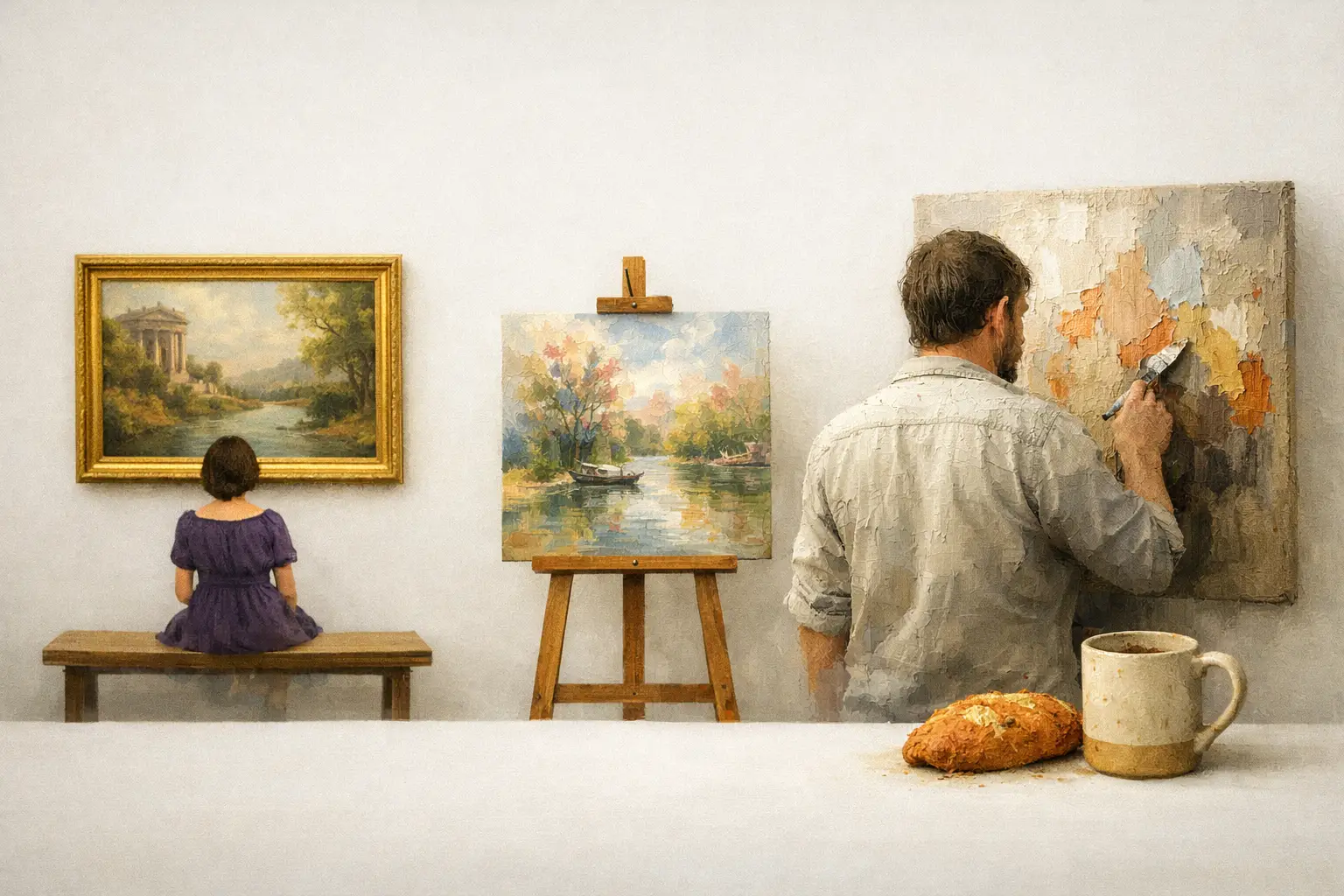 Slow Art: Why Painting in Oil Today Is a Rebellion